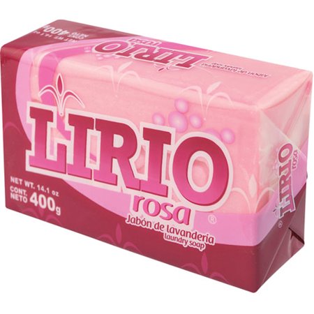[DET027] Lirio Laundry Bar 400Gr Pink (25-Pack) Laundry Detergent Cheap Wholesale Discount Bulk Cleaning Laundry Detergent Christmas