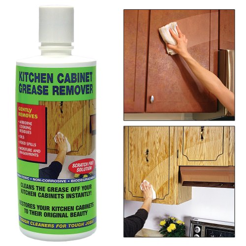 [CLN039] Kitchen Cabinet Degreaser: Cleans Grease Removes Residue - Non-Toxic